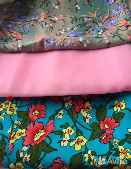 Ткани СССР Новые Шелк Вуаль Органза