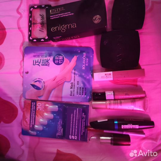 Остатки старой косметики