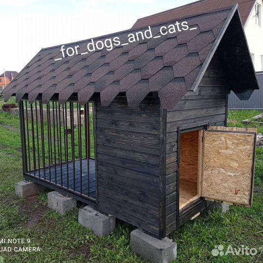 Вольер будка. Будка