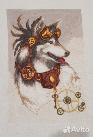 Картина вышитая крестом