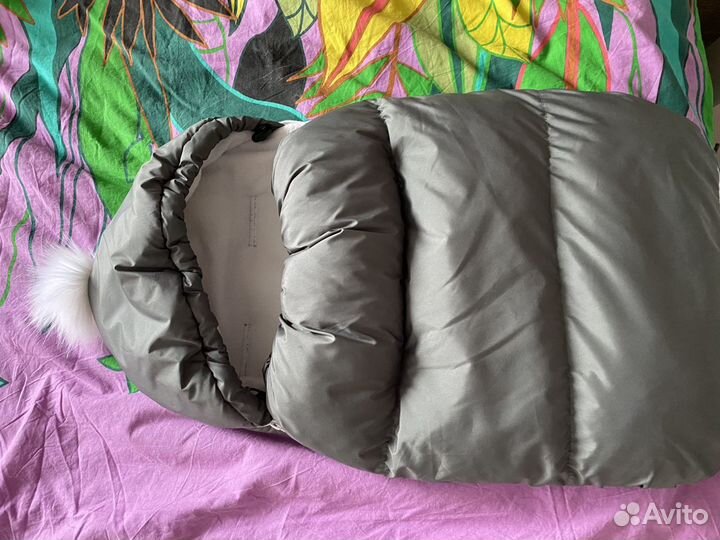 Зимний конверт в коляску