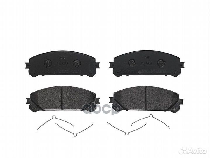 Колодки тормозные дисковые перед P83145 Brembo