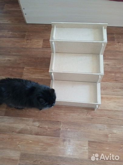 Лестница домик - мини для животных