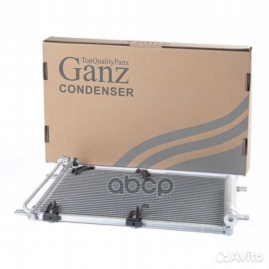 Радиатор кондиционера (с ресивером) ваз 2170-72