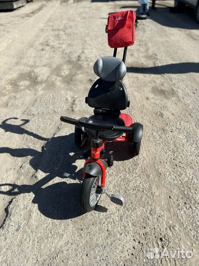 Детский велосипед с родительской ручкой