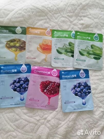 Тканевая маска для лица