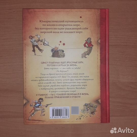 Детская книга про пиратов