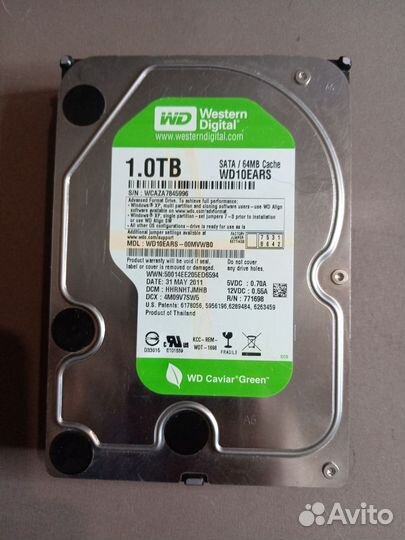 Жесткий диск 6шт