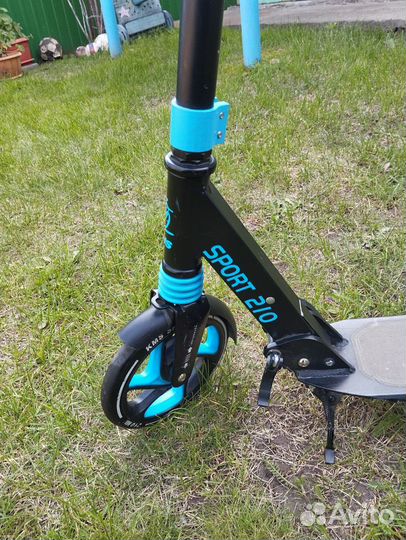 Самокат двухколесный кмс 210