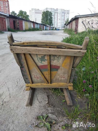 Сани старинные