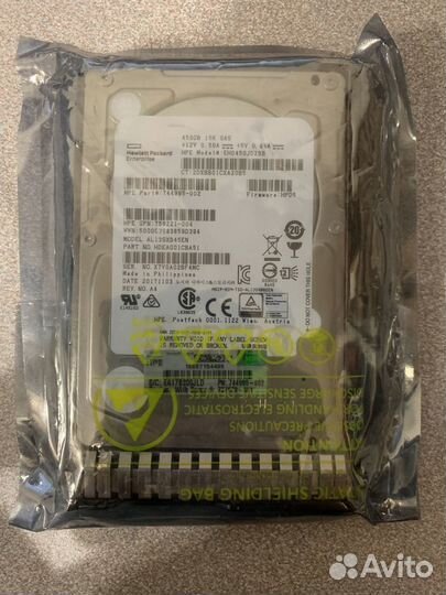 Жесткий диск HP 450Gb 15K SAS 12G 2.5