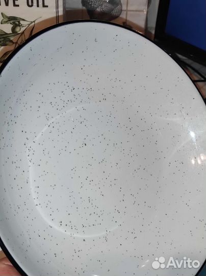 Тарелка белая Hm Home