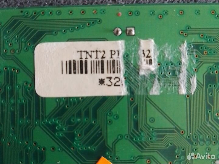 Видео карта nvidia TNT 2 PRO 32мб видео памяти