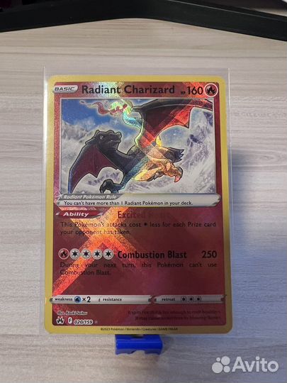Карточка Pokemon TCG Radiant Charizard