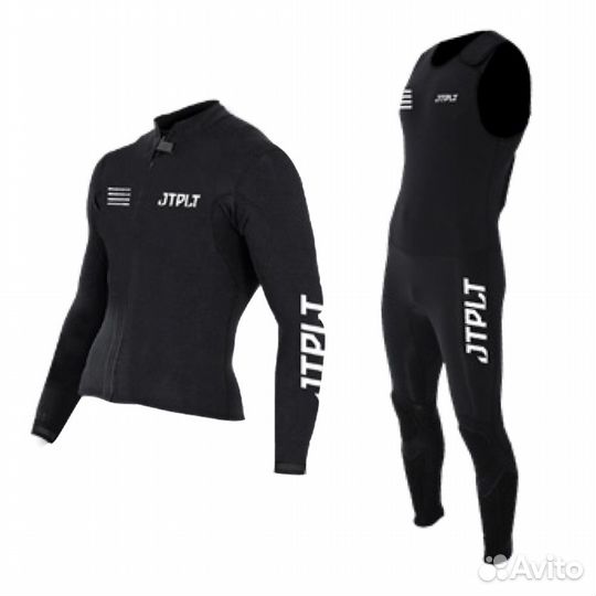 2301206 Комплект гидрокостюм и куртка BLack 2XL