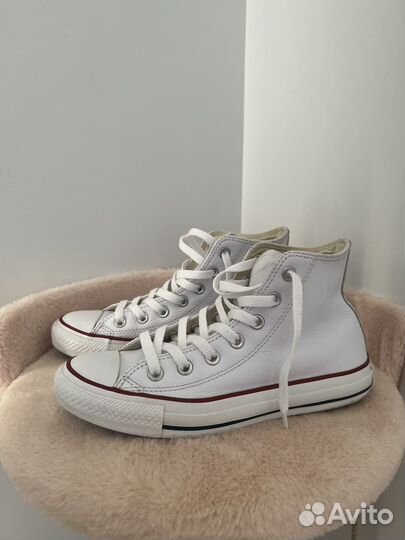 Кеды converse кожаные