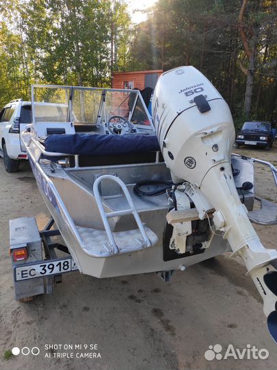 Катер Windboat 47 DCM + прицеп + мотор