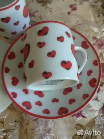 Кофейные чашки,ночник гдр, фигурки путти