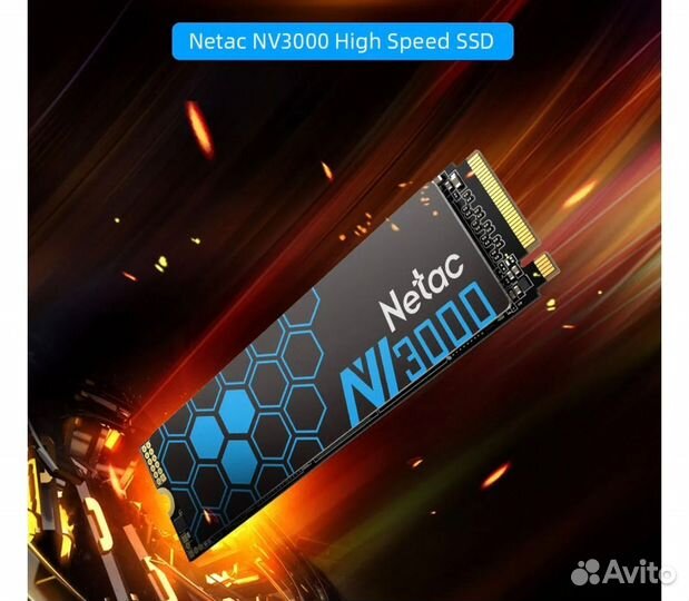 SSD накопитель netac NV3000 512 Гб, M.2 2280