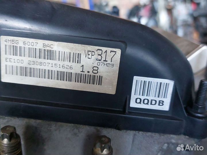 Двигатель qqdb форд фокус 2 125л.с. 1.8i 2009г.в