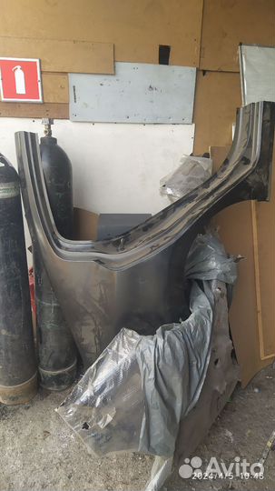 Крыло заднее kia rio 4 левое