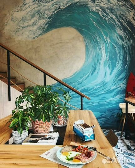 Роспись стен, барельеф, граффити