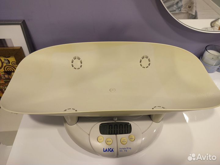 Весы для новорожденных, детские laica 3 в 1