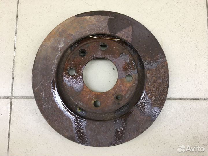 Диск тормозной передний вентилируемый Berlingo(fir