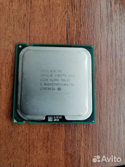 Процессор intel core DUO 6320