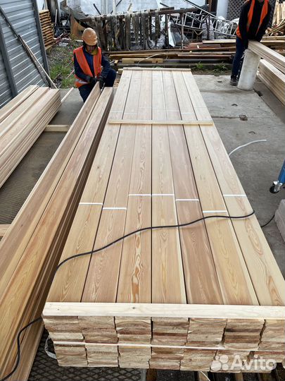 Террасная палубная доска 28/140(мм) - лиственница
