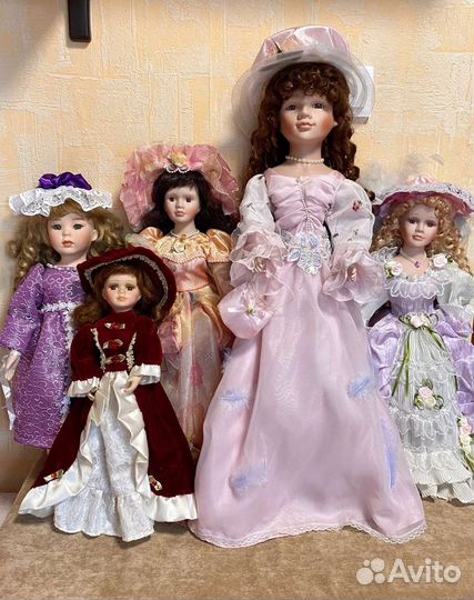 Кукла, фарфоровые, керамические, коллекционные