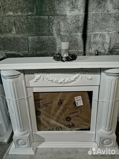 Камин декоративный / фальш камин / из бетона