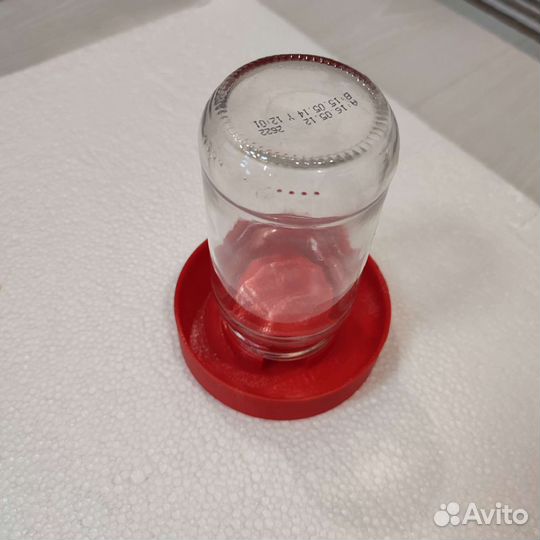 Поилка для суточных перепелят + нипельные поилки