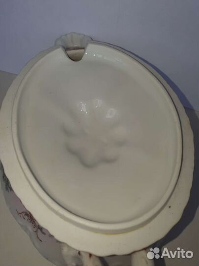 Супница фарфор Кузнецов