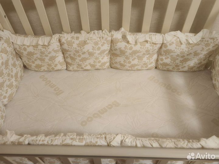 Детская кроватка 120х60 Можга продольный маятник