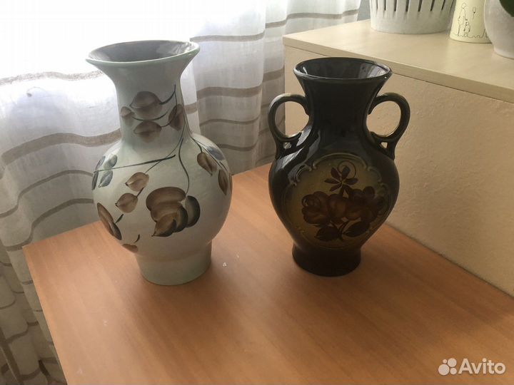 Вазы керамические для цветов