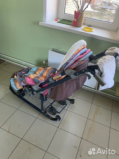 Санки коляска ника
