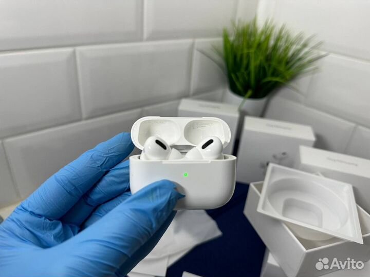 AirPods Pro с шумоподавлением (Lux качество )