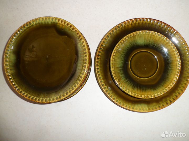 Чайный сервиз СССР Дулево, зик