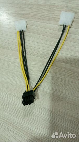 Переходники 8pin и 6pin. SATA molex