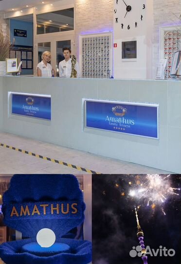 Amathus fitness (м. ВДНХ) Карта на 10 месяцев