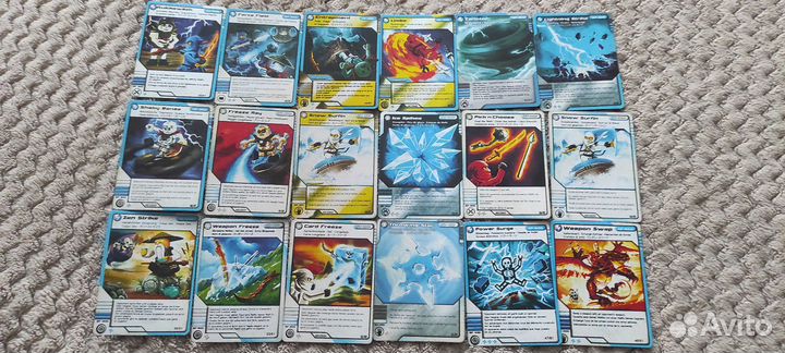 Карточки Lego ninjago