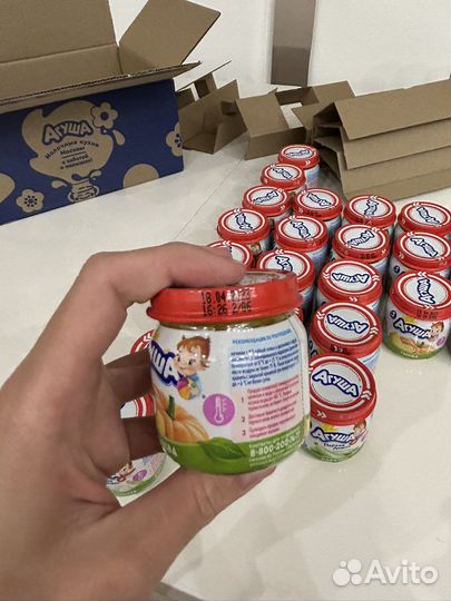 Детское питание пюре овощное агуша