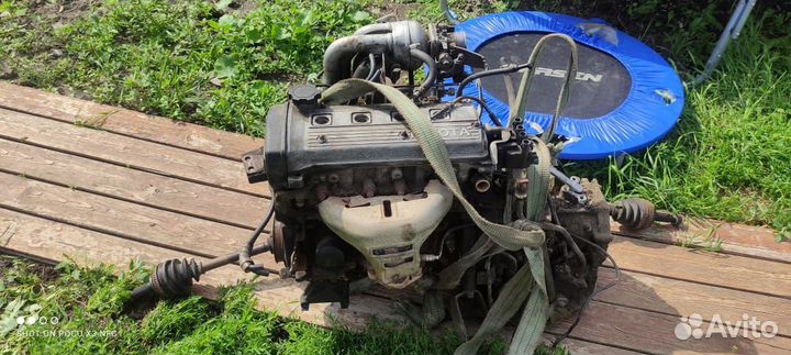 Двигатель toyota 5e fe