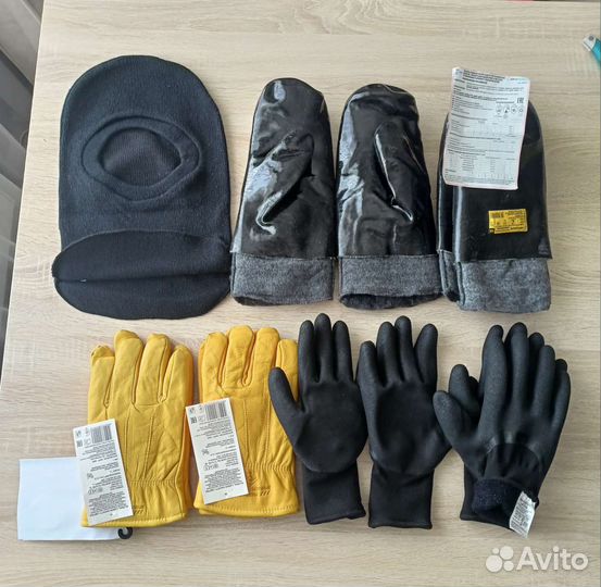 Зимние перчатки, варежки, балаклава
