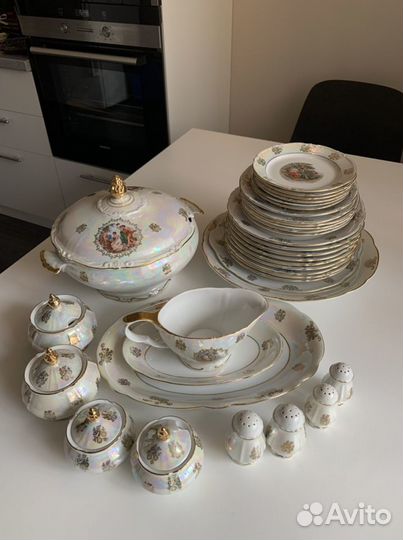 Сервиз столовый мадонна гдр