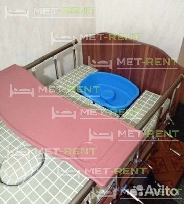 Кровать для лежачих больных ручная+переворот MET