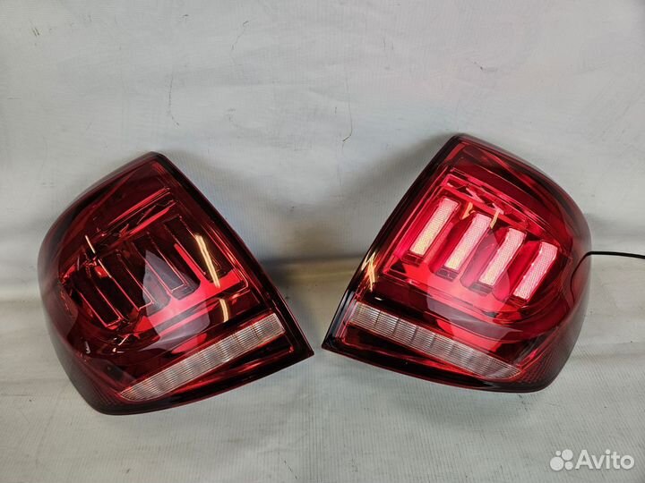 Тюнинг фонари Лада Гранта седан (красные)