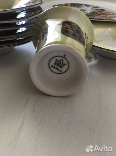 Сервиз кофейный Мадонна гдр 6 персон