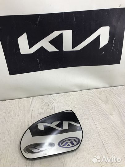 Элемент зеркала зеркальный Kia RIO 3 Лев